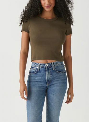 Mimi Cropped Tee- Dolma