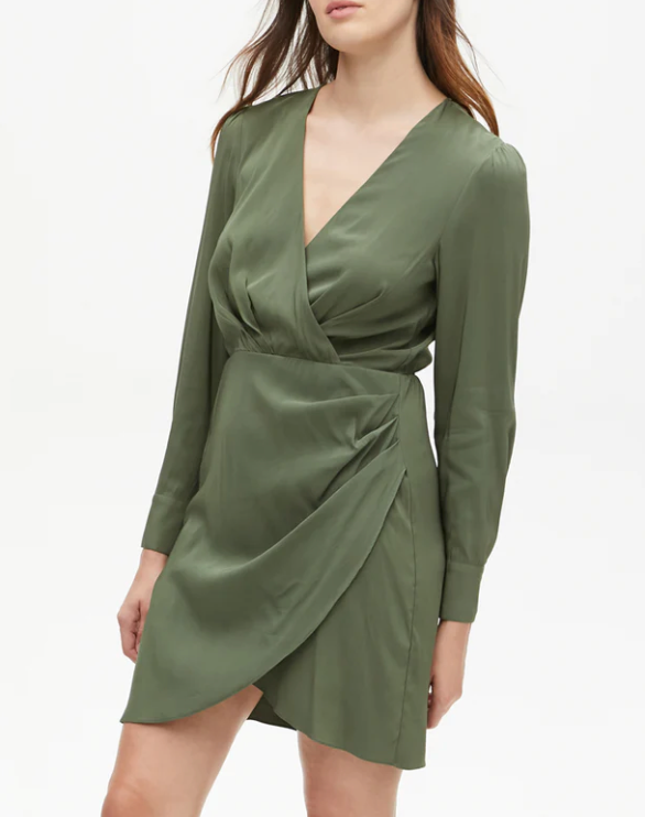 Mary Dress- Tarragon**final sale**