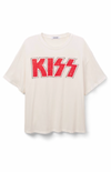 KISS Glitter Logo One Size Tee