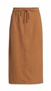 Luella Linen Blend Skirt—Clay**FINAL SALE**