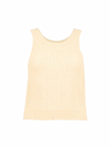 Veronica Sweater Tank—Blanc**FINAL SALE**