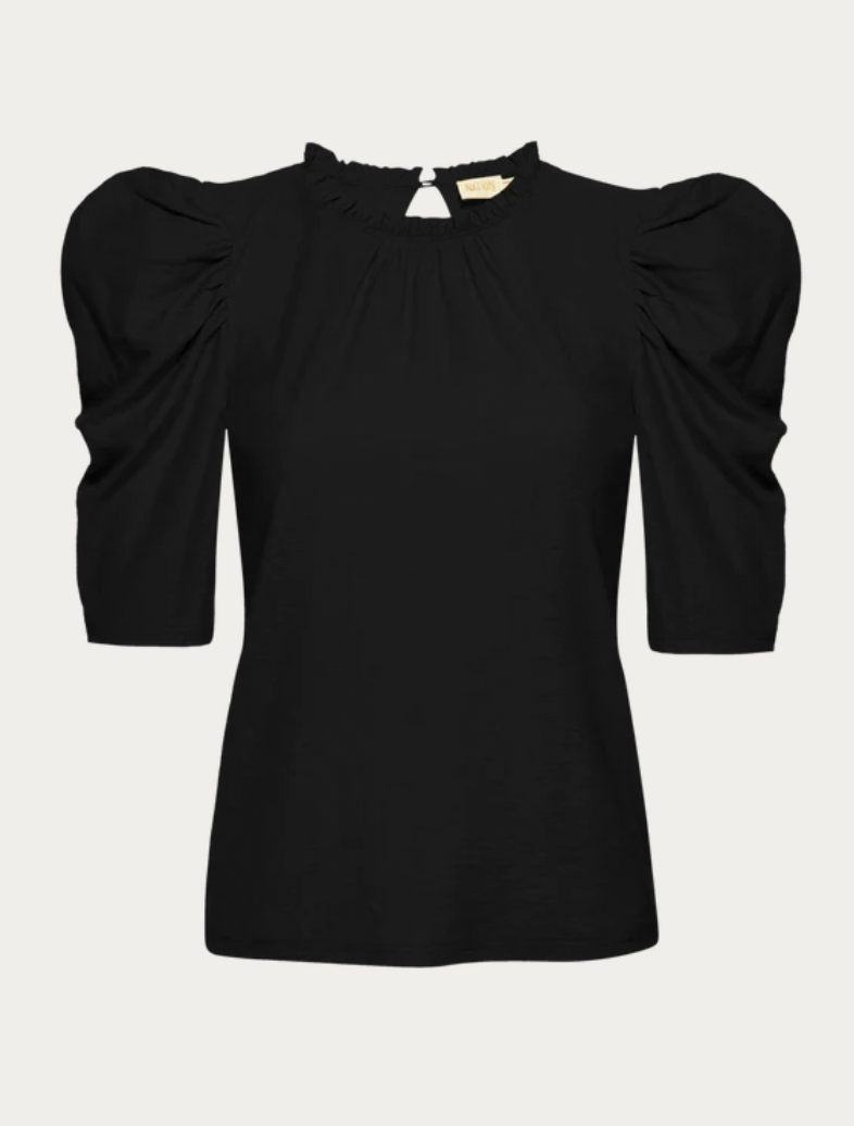 Emma Prim and Proper Tee- Black