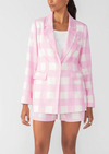 Kora Blazer- Cotton Candy Gingham**FINAL SALE**