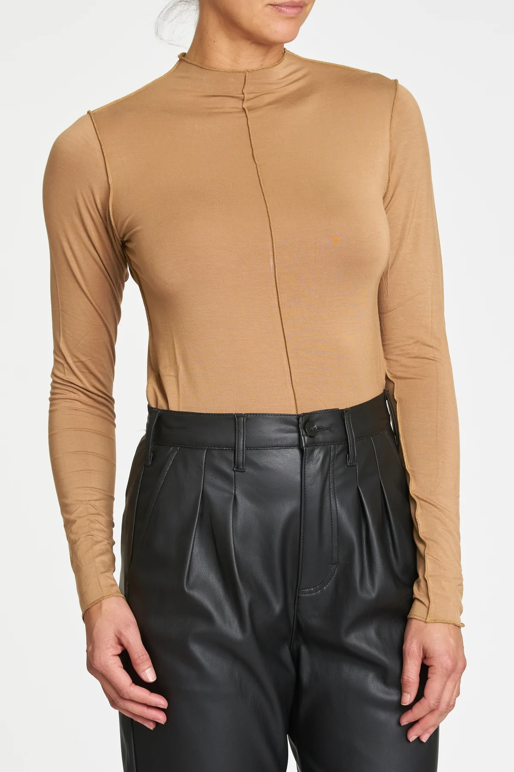 Pistola- Marie Mockneck Long Sleeve Top