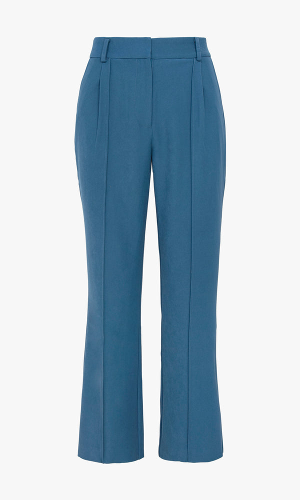 Jacque Straight leg trouser-blue**FINAL SALE**