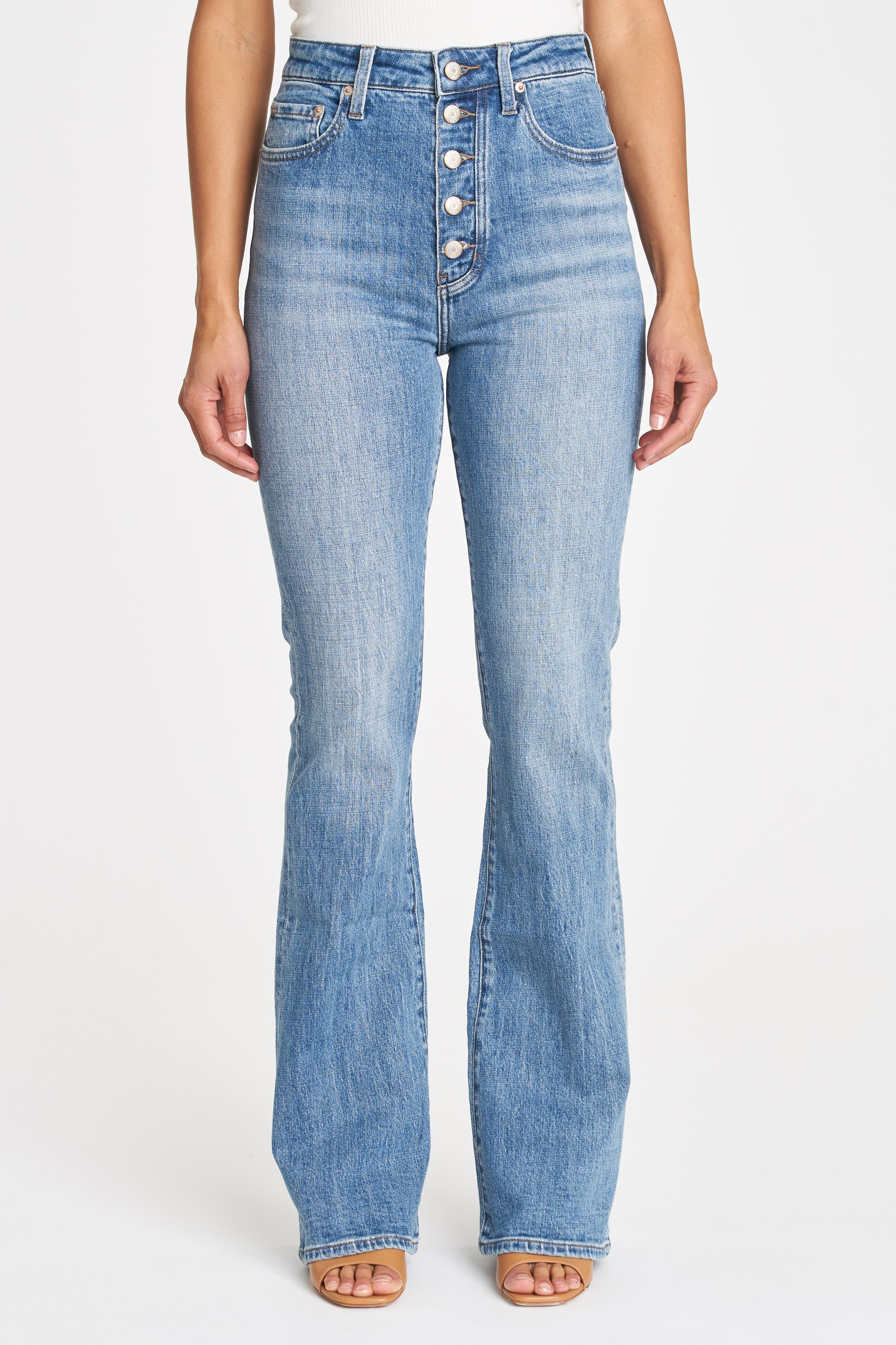 Pistola- Dana High Rise Flare Jean