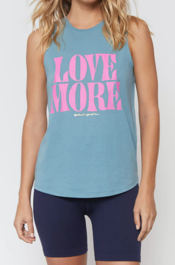 Spiritual Gangster- &quot;Love More&quot; Muscle Tank