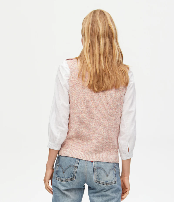 Carol Rose Combo Sweater Vest ***Final Sale***