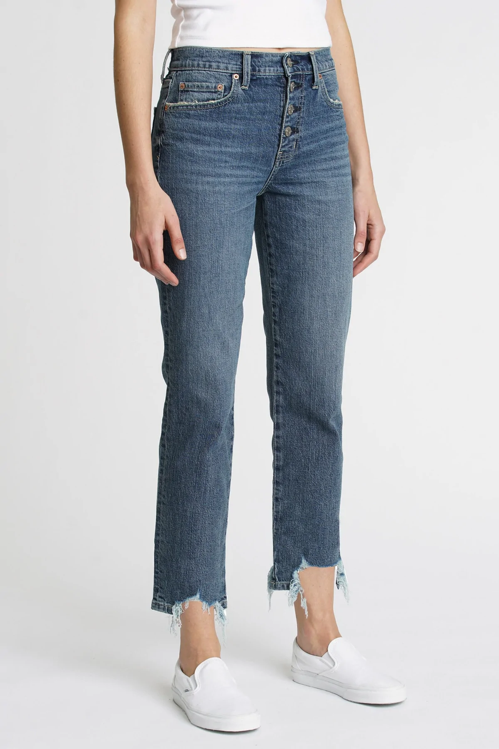 Straight Up High-Rise Jean