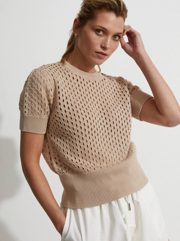 Varley- Madea Knit Summer Sweater