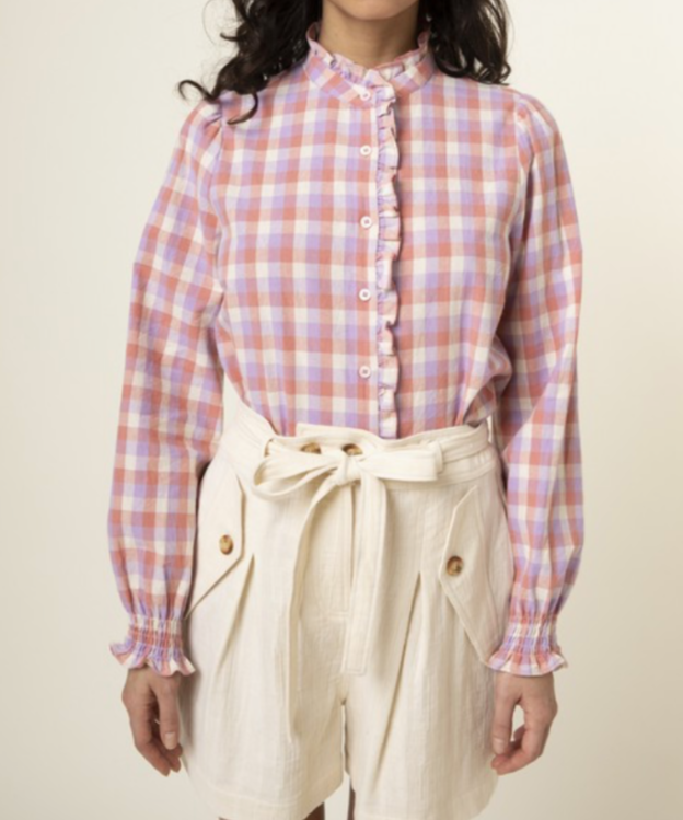 Brenda Button-Down Blouse**FINAL SALE**