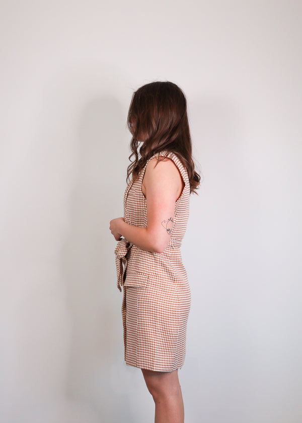 Kennedy Longline Beige Blazer