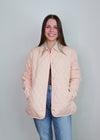 Cass Quilted Jacket—Salmon Pink ** FINAL SALE **