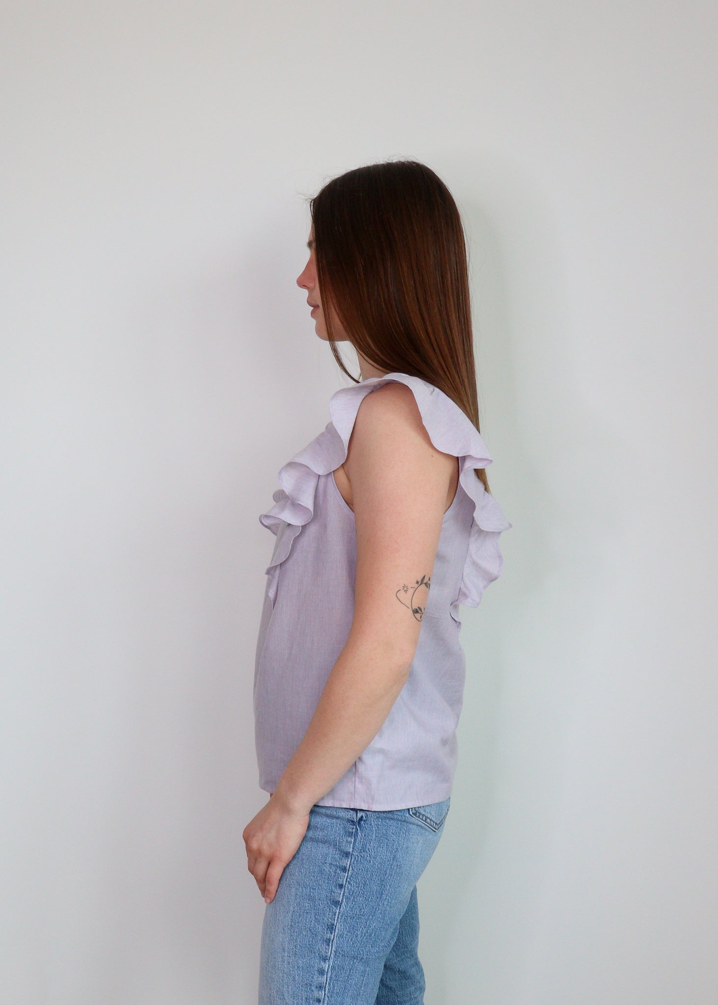 Rowena Tank—Soft Lavender