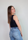 Chiara Tank—Navy